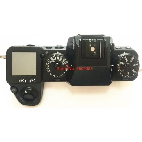 Spare Part For Fuji Fujifilm X-H1 XH1 Top Cover Shell Case Frame With Dial Mode Shutter Switch Button Flex Cable NEW Original