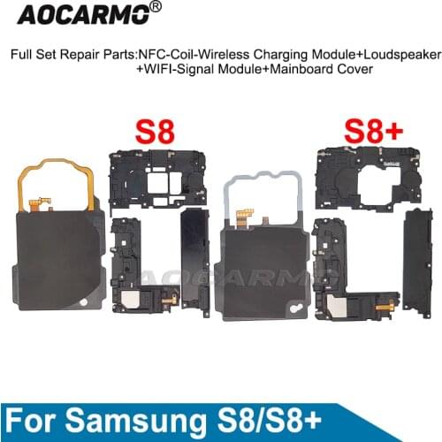 1Set For Samsung Galaxy S8 Plus S8+ Wireless Charging Coil NFC Module Loudspeaker Signal Antenna Flex Cable Replacement Part