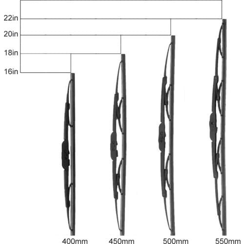 Car Wiper Durable All Season Beam Windshield Wiper High Quality Rubber Frameless Brush