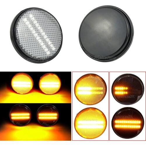 2Pcs High Quality Side Maker Repeater Car Lights For Mazda MX5 MX5 MK1 MK2 MK3 Dynamic Fender Turn signa Light 1989 2015