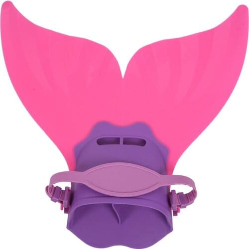 Mermaid Fins Swimming Flippers Children Swimming Diving Training Equipment Whale Fins