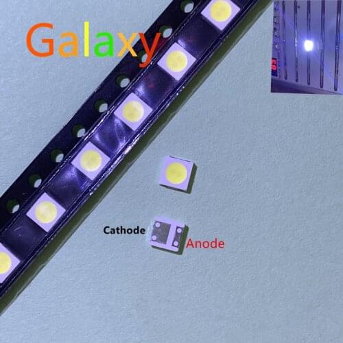 Diodes TV Backlight 1W 3V 3535 SMD LED Televisao Cold White 100lm 3537 Cool White Backlit LCD Backlight for TV Repair 5000PCS