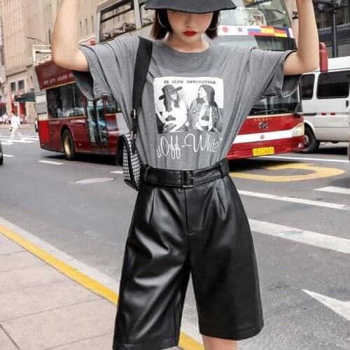 EOENKKY Women's Leather Pants