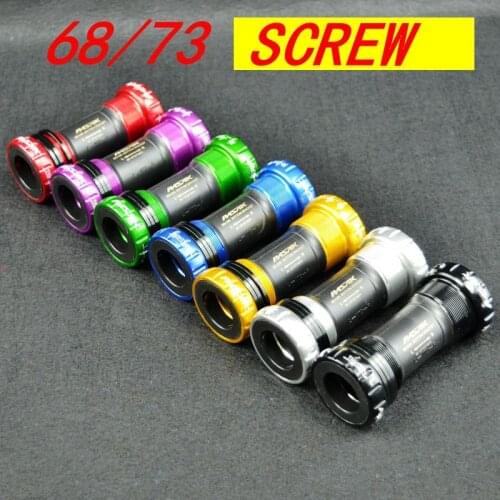 Mountainbike Lager Tretlager 68/73mm presse schraube BB92-41 MTB Rennrad Achse BB Radfahren Aluminium Legierung fahrrad bb