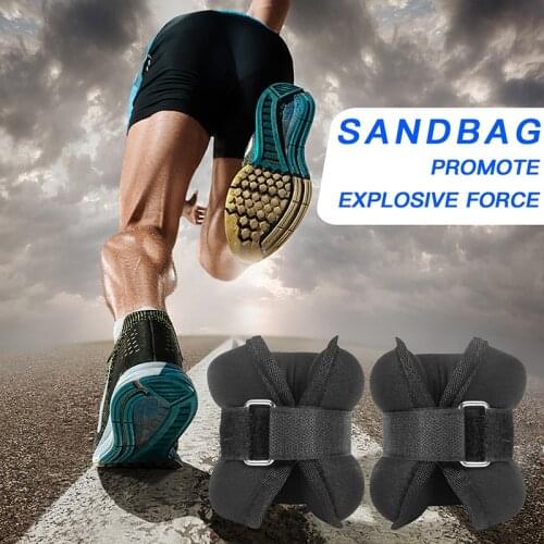 Ankle Wrist Weights Iron Sand Bag Adjustable Leg Training Sandbag Wraps Hand Wrap Weights Straps Gym Fitness Yoga Running