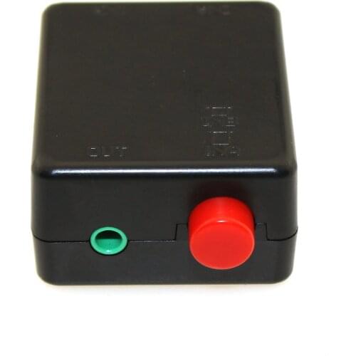 Lvte 3.5mm audio one-to-two switcher 2 in 1 out computer phone connected to speaker two audio source converters