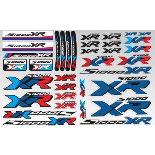 For BMW S1000XR s1000xr With Logo Motorcycle Fuel Tank Tail Box Decals Sticker Body Stickers Reflective Waterproof Accessories