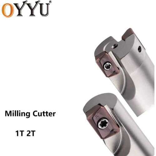 OYYU BAP300R CNC BAP300 Right Angle Milling Cutter BAP 300R Shockproof Straight Bar Milling Cutting Carbide Inserts Lathe Cutter