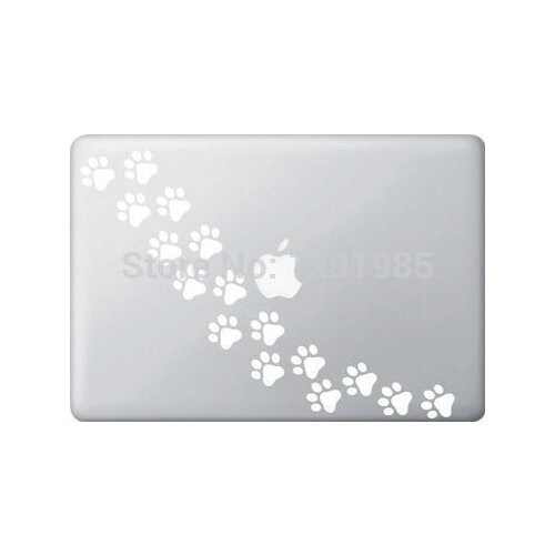 Print Skin notebook computer pad Clings Laptop Cat Paw Decal Sticker Cover for Apple MacBook Air