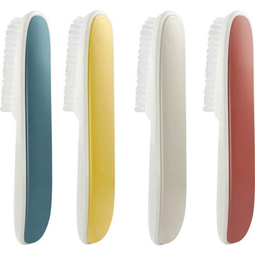 Simple Portable Multifunction Shoes Washing Brush Plastic Macaron Cleaning Tool ALI88