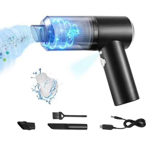 Handheld Mini Vacuum Cleaner 120W 5500PA Portable Wireless Car Vacuum Cleane for Car Lightweight Led Light Wet&Dry Cleaning Home