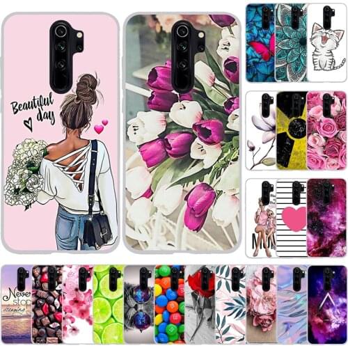 Silicone Case For Xiaomi Redmi Note 8 Pro Case Cover Soft TPU Phone Case for Xiaomi Redmi Note8 Pro Cover Funda Coque Capa Shell