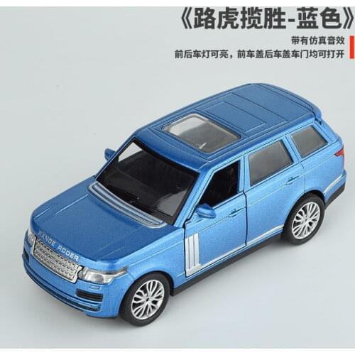 1:32 Scale For Imitation New Range Rover Luxury SUV Diecast Alloy Metal Car Model Collection Off-road Vehicle Model Toys