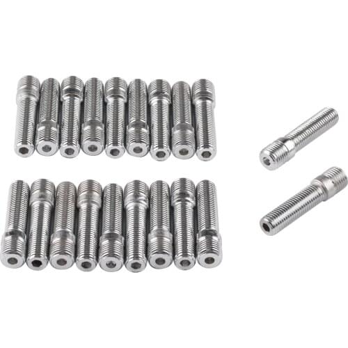 20 Pieces Conversion Converter Adapter Kit 14*1.5 to 2*1.5 Bolt Rim Wheel Studs