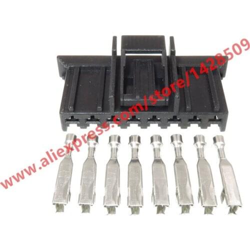 5 Sets 8 Pin Female Auto Plug Wiring Harness Connector With Terminals 211PC083S0017