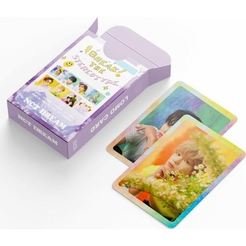 2021 Kpop 54 Pcs/Set NCT Album DREAM Poster Lomo Cards Fashion Photo Postcard Stationary Set Fans Collection Gift New Arrival