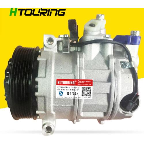 7SEU17C A/C Compressor for Porsche Cayenne 4.5 04- Panamera 4.8 09- 95812601400 958-126-014-BX 94812601100 447150-1610 DCP28010