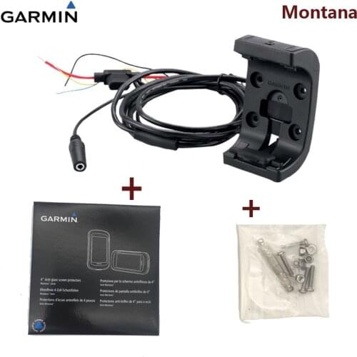 Garmin Montana 650 motorcycle heavy machine bracket with power cord audio interface Original Garmin Montana 680 650 montanaSeris