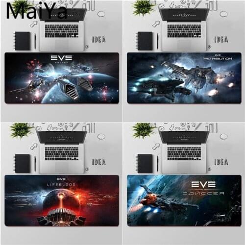Maiya Top Quality EVE Online DIY Design Pattern Game mousepad Free Shipping Large Mouse Pad Keyboards Mat