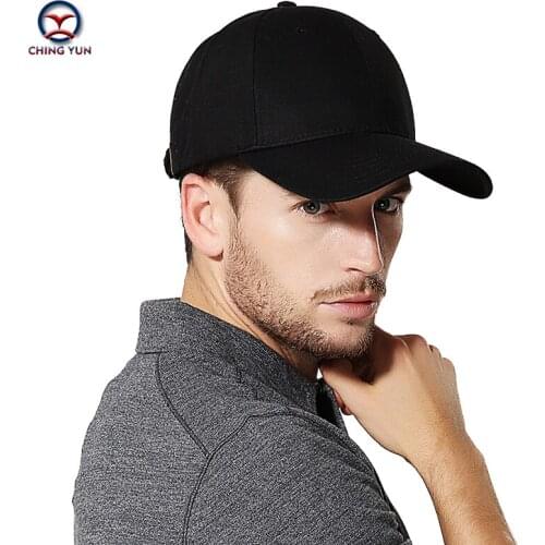 CHING YUN 2020 new Pure color simplicity baseball cap high quality baseball hat unisex fashion leisure outdoor climbing sun cap