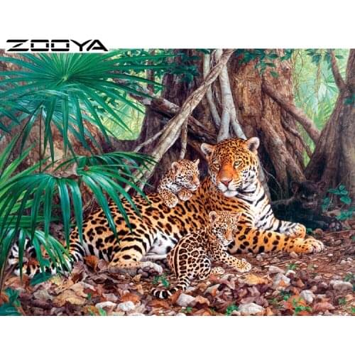 New Diy Painting Diamond Tiger Diy Diamond Painting Rhinestone Pasted Full Rhinestone Diamond Painting Cross Stitch F24