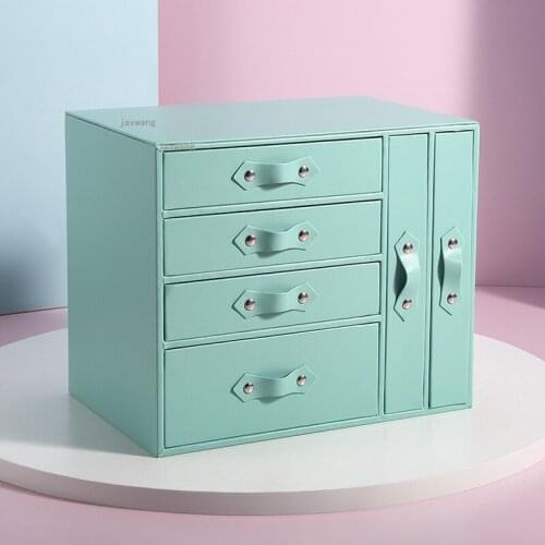 Bangles Bracelets Makeup Storage Boxes Earring Necklace Drawer Type Jewelry Organizer Wedding Ring Gift Box Watch Display Case