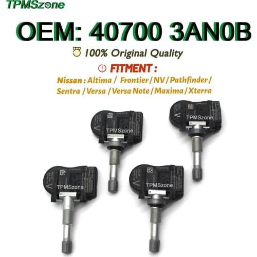 40700-3AN0B Car TPMS Tire Pressure Monitoring System 315MHz For Nissan Frontier Sentra VERSA 407003AN0B Tyre Air Monitor Sensor