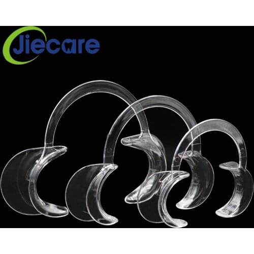 3 PCS/Set Dental Material Mouth Orthodontic Dental Teeth Whitening Cheek lip Retractor Mouth Opener C-Shape 3 Sizes Available