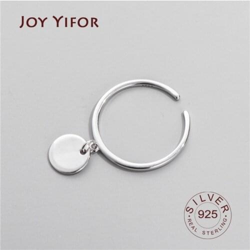 925 Sterling Silver Rings for women luxury Tassel Long Chain Adjustable Finger Ring Fashion Jewelry Charm Female Gifts