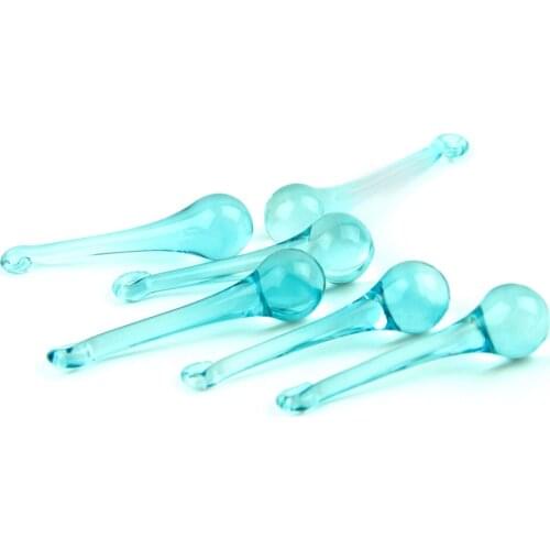 16x60mm/20x80mm Lt.aquamarine Crystal Glass Prism Raindrops Modern Chandelier Pendants Lighting Parts For Home Decoration