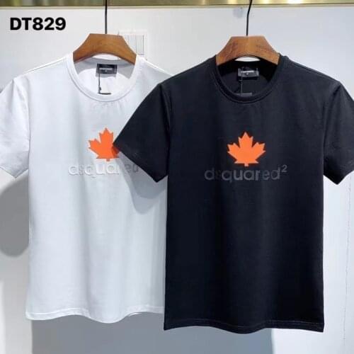 2021 New Style DSQ2 Fashion Trend Advanced Mens Printed T-Shirt DT829