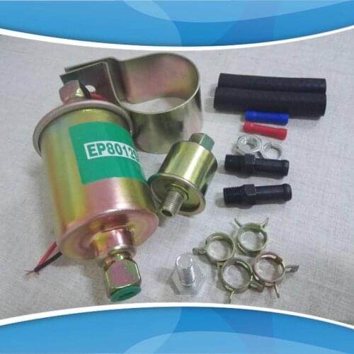 Automotive Universal Electric Fuel Pump with Installation Kit EP8012SP For Petrol and Diesel Cars Vehicle
