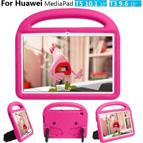 For Huawei Mediapad T5 10 case Non-toxic EVA Foam Shockproof Stand tablet cover For huawei mediapad T3 10 case for kids
