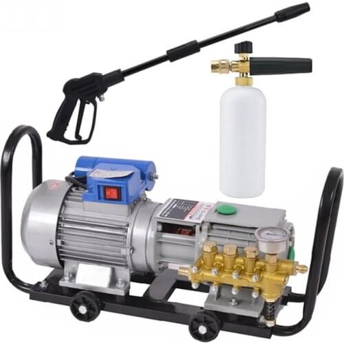 Electric self-priming high-pressure household cleaning machine, 220V portable pump water gun, flow rate: 9.83Lmin