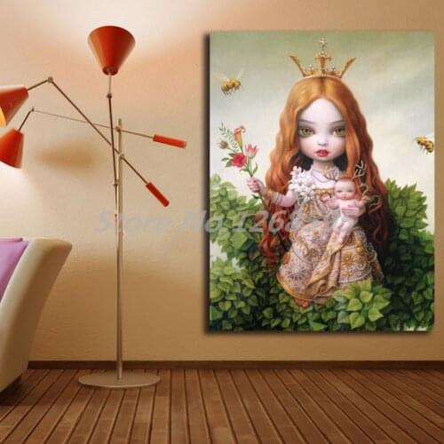 The Tree Of Life By Mark Ryden HD Wallpaper Painting Print Bedroom Home Decor Modern Wall Art Oil Painting Poster Salon Pictures