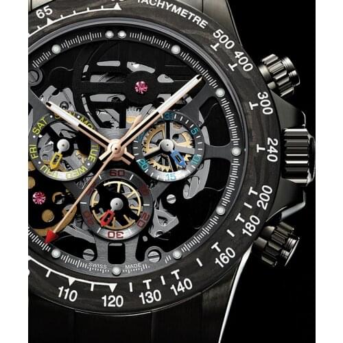 HAIQIN DESIGN Mechanical For Men Watches 2020 Luxury Skeleton Watch Automatic Wristwatch Men Luminous Sport Waterproof Clock Man