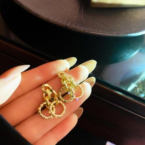 Summer new personality creative geometric pendant earrings luxury fashion prom party earrings for women holiday gifts