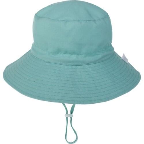 Summer Baby Sun Hat Children Outdoor Neck Ear Cover Anti UV Protection Beach Caps Boy Girl Swimming Hats For 0-8 Years Y1QF