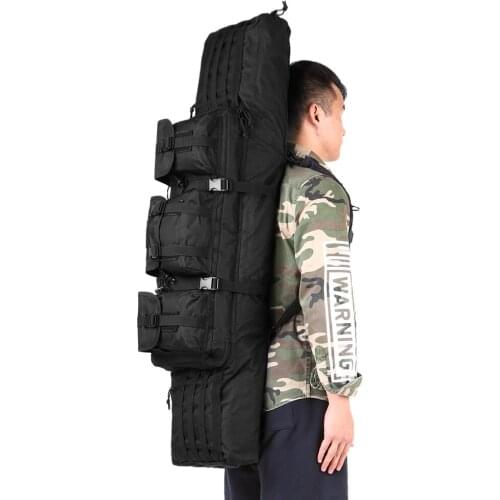Outdoor Padded Barrel Carrying Bag Hunting Gear Backpack Tactical Hunting Backpack with Shoulder Sling Strap