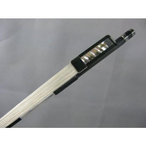 3pcs Strong professional black Carbon fiber viola bow 74 grams