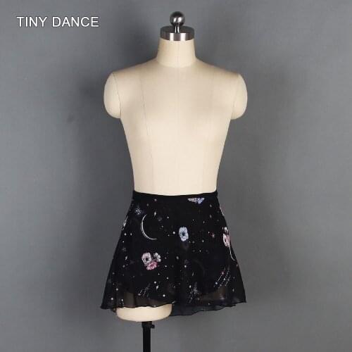 Free Shipping Adult Girls Ballet Dance Wrap Skirt Elastic Waist Band Chiffon Skirts Ballerina Skirt 22 Colors Available 01D0129