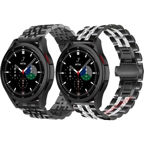 Stainless steel watchstrap For Samsung Galaxy Watch 4 44mm Strap Easyfit watchbands Galaxy Watch 4 classic 46mm Bracelet band