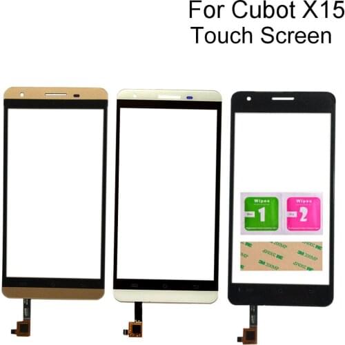 Mobile Touch Screen For Cubot X15 Touch Screen Sensor Glass Panel Touch Lens Tools Phone Repair 3M Glue Wipes