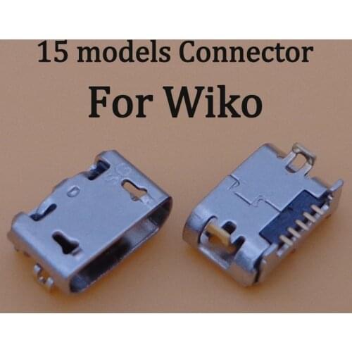 10pcs For Wiko Robby 2 Tommy 2 View 2 GO Max Prime Micro USB Charging Port Connector Charge Jack Socket Plug Dock Flex