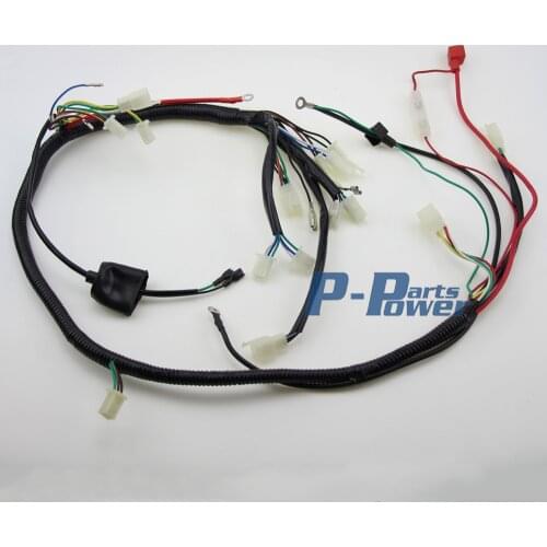 WIRELOOM WIRING HARNESS ASSEMBLY SCOOTER GY6 150cc Chinese Elecric Start Kandi ATV QUAD BIKE ATOMIK BUGGY