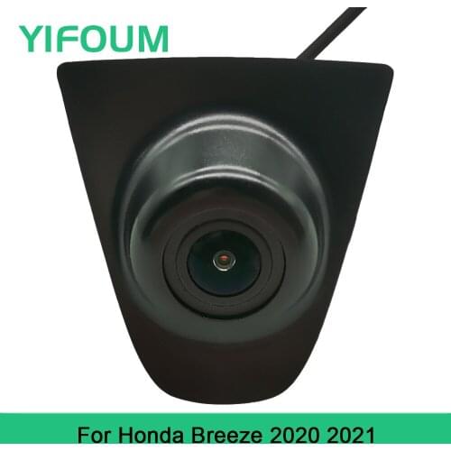 YIFOUM HD CCD Car Front View Parking Night Vision Positive Waterproof Logo Camera For Honda Breeze 2020 2021