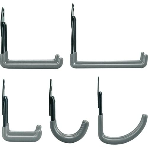 1PC Wall Mount Garage Bike Hanger Hook Heavy Duty Metal Hooks For Hanging Tools Organizer Hooks Warehouse Storage Tools