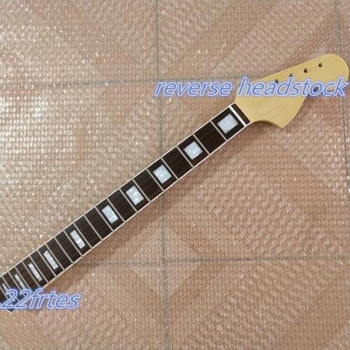22 frets vintage Maple guitar Neck Rosewood Fingerboard reverse big head