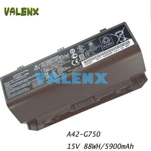 88WH A42-G750 Battery for G750 ROG Gaming Laptop 0B110-00200000M 0B110-00200000