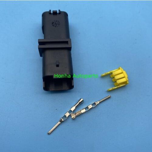 Free shipping 3 Pin Female Seal Waterproof Auto Electrical Terminal Connector FCI 211Pc032S0049 Car Plastic Housing Plug